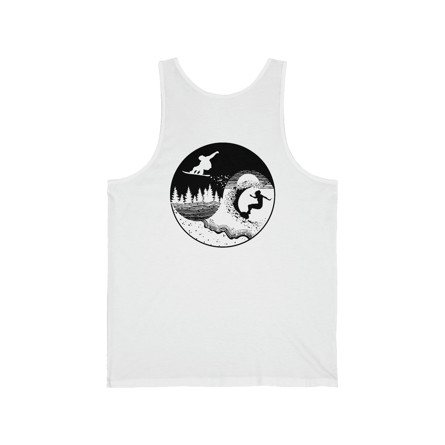 Two Worlds One Vibe tank