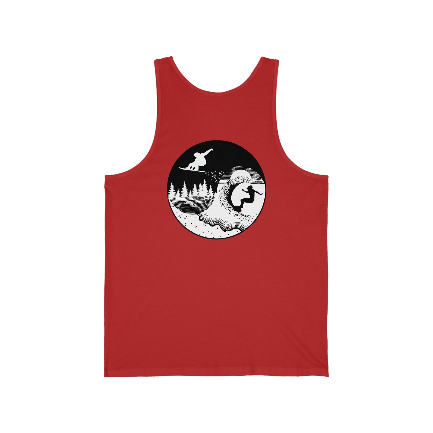 Two Worlds One Vibe tank