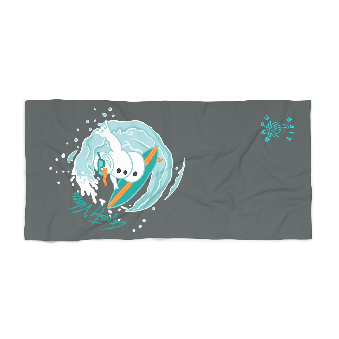 Frosty Vibes Beach Towel