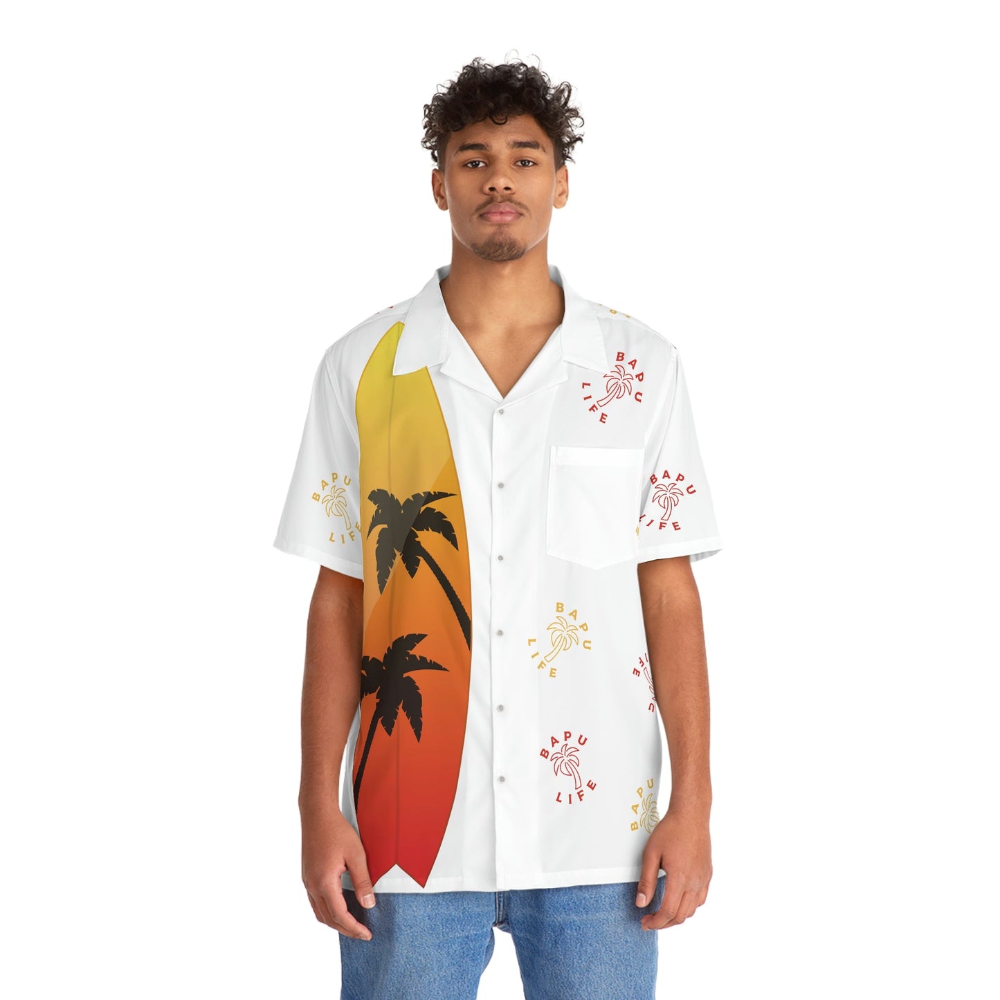 Surfing Sunset Hawaiian Shirt
