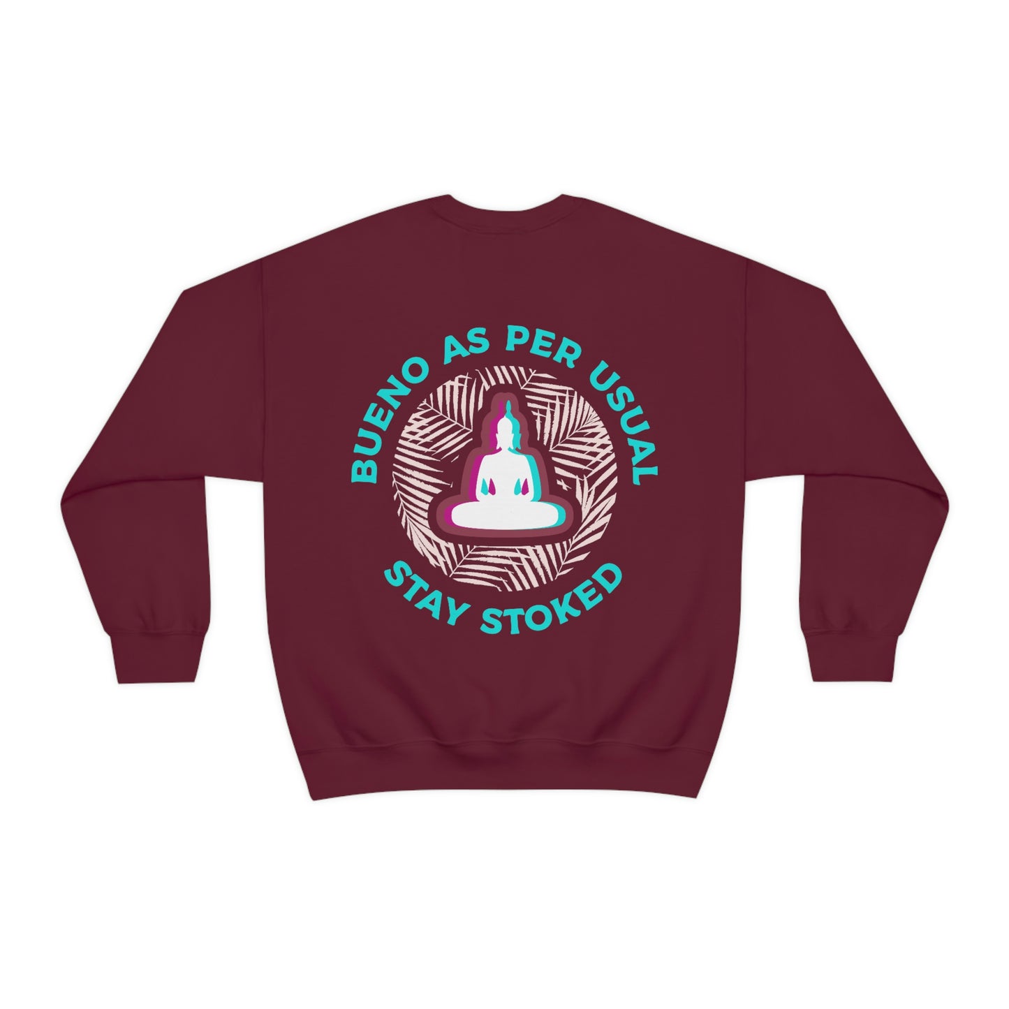 Stoked Buddha Crewneck - Logo Front