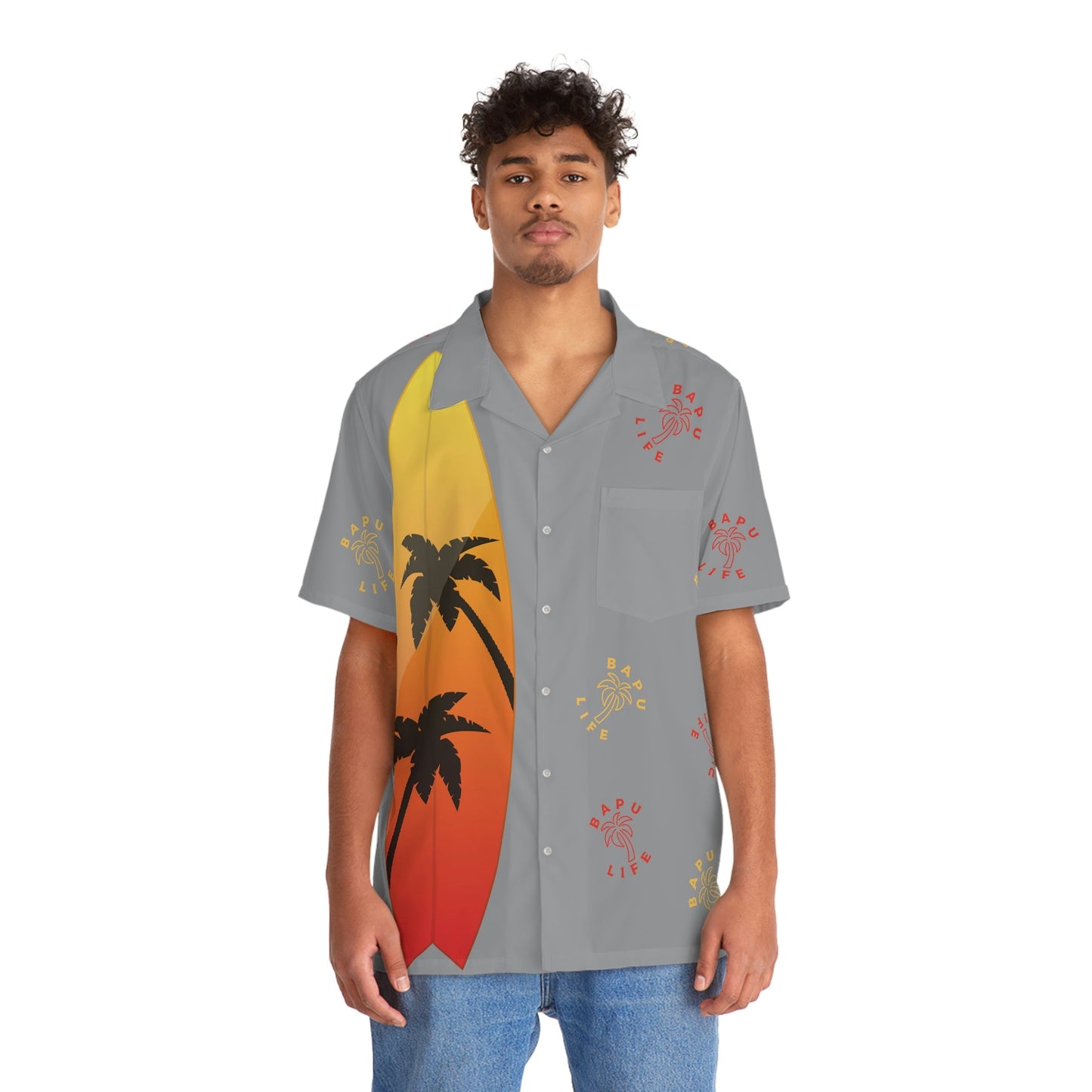 Surfing Sunset Hawaiian Shirt
