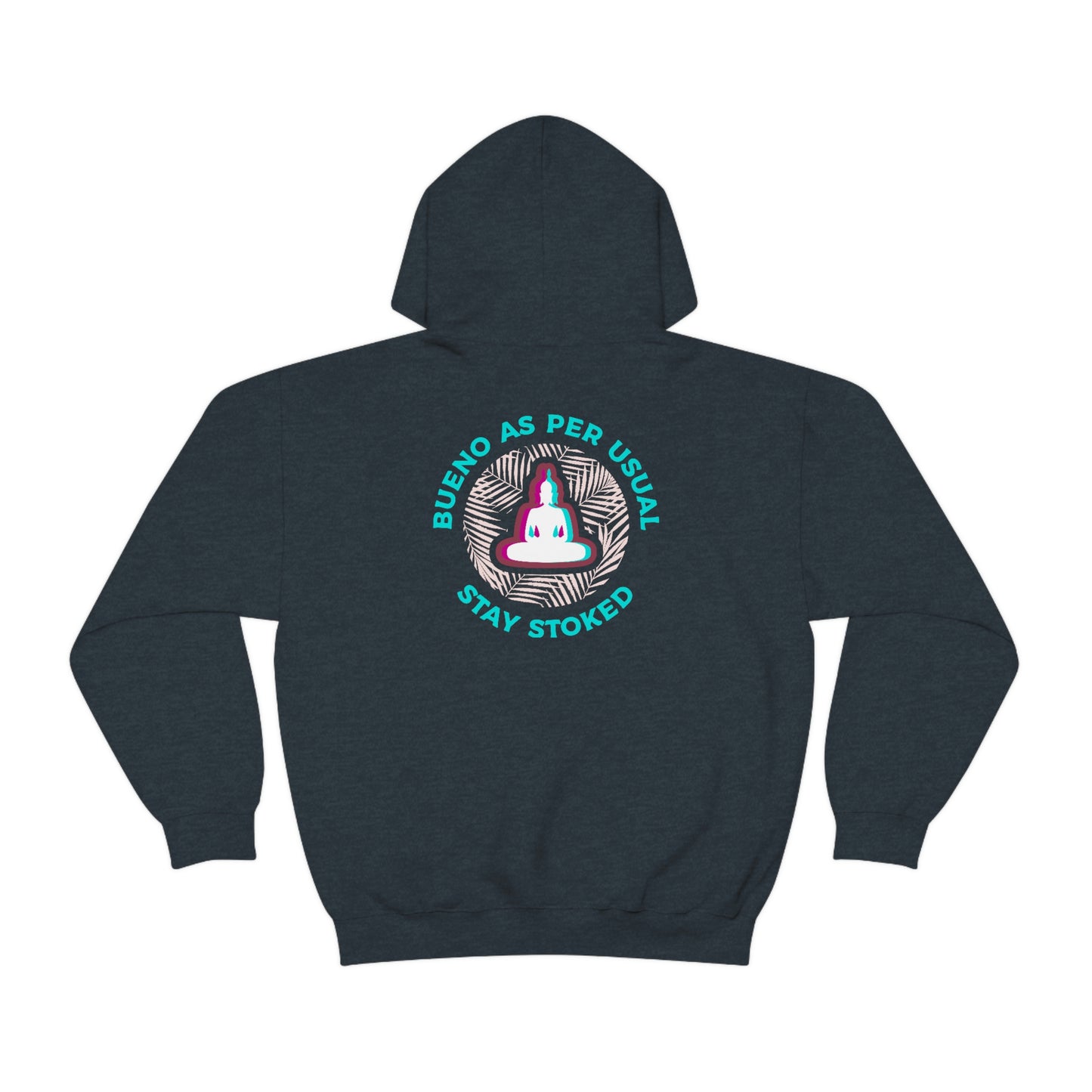 Stoked Buddha Hoodie - Logo Front