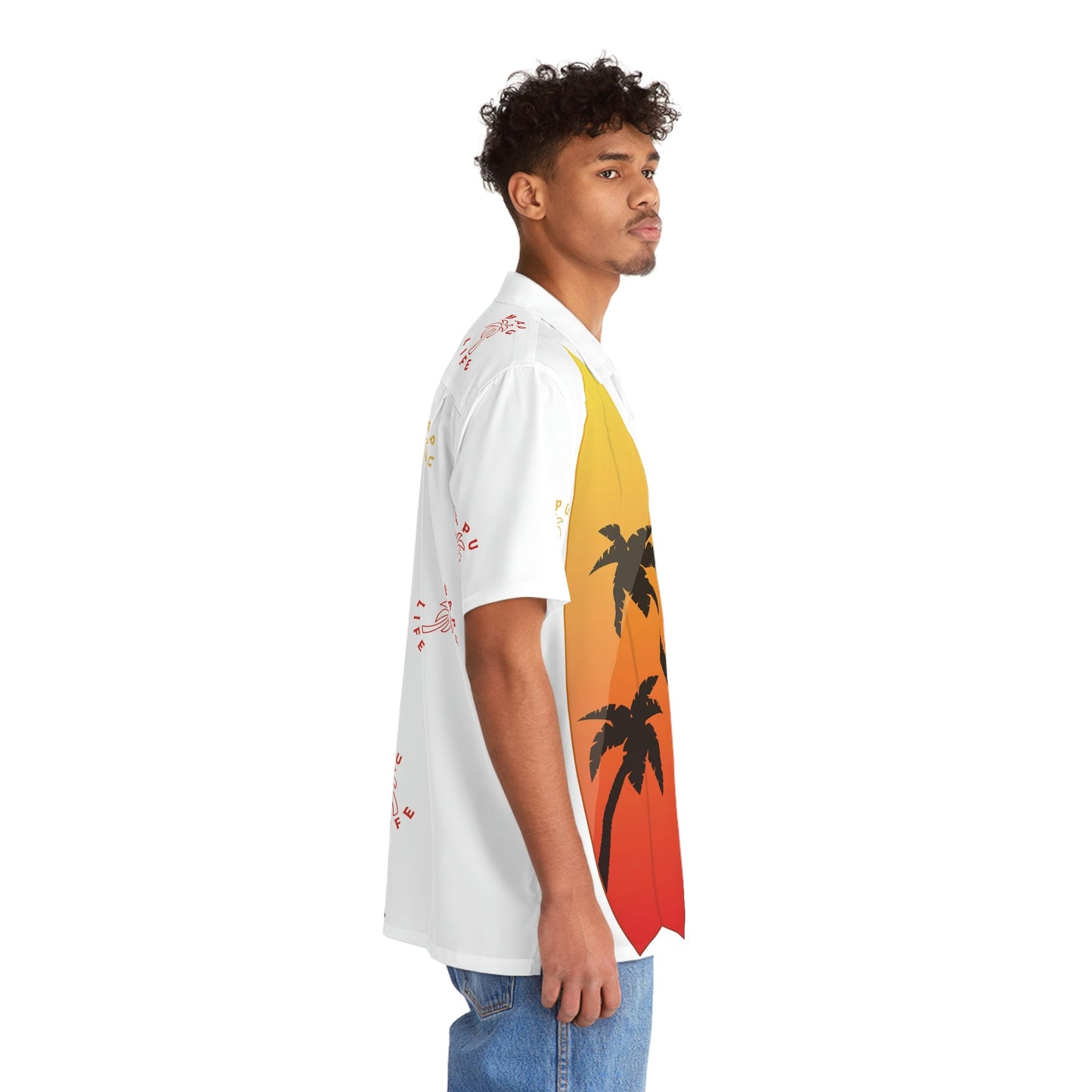 Surfing Sunset Hawaiian Shirt