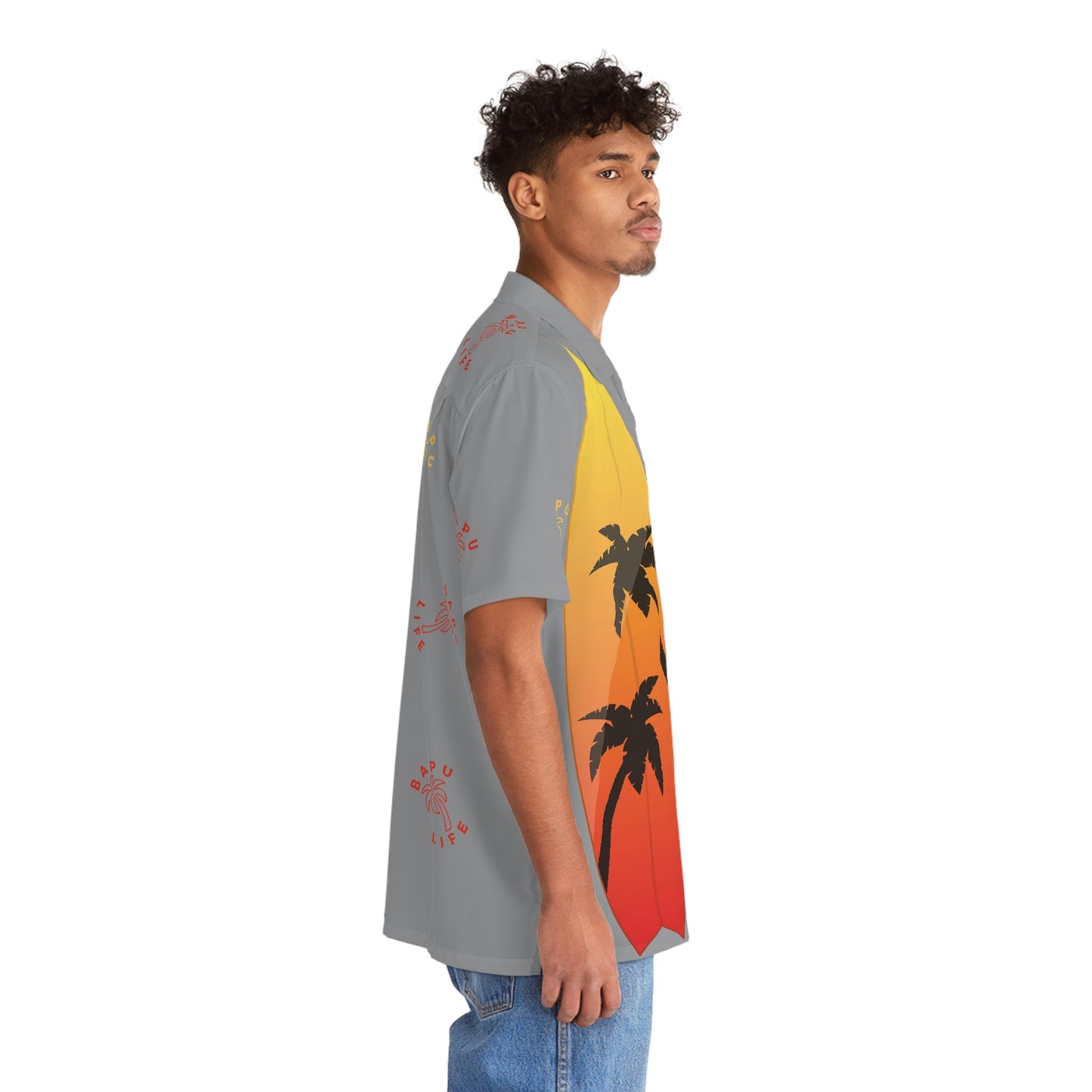 Surfing Sunset Hawaiian Shirt
