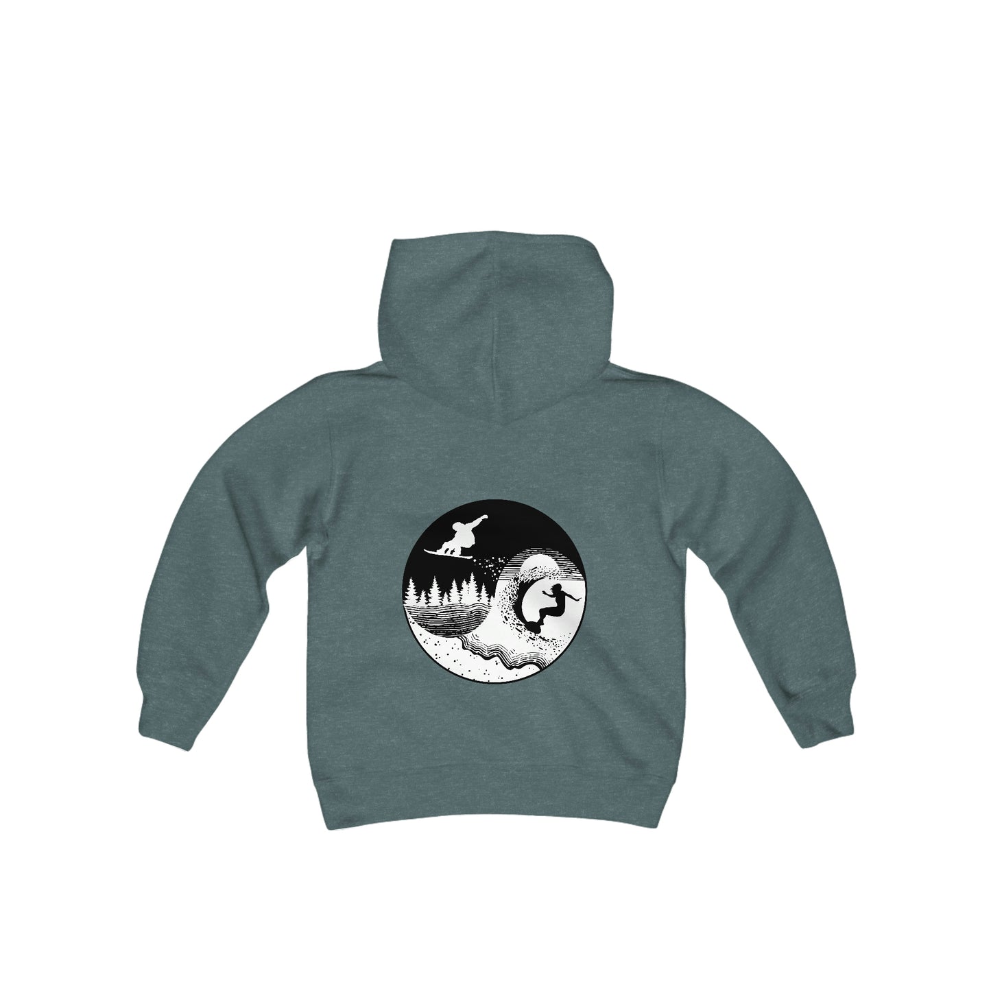 Two Worlds One Vibe Grom Hoodie