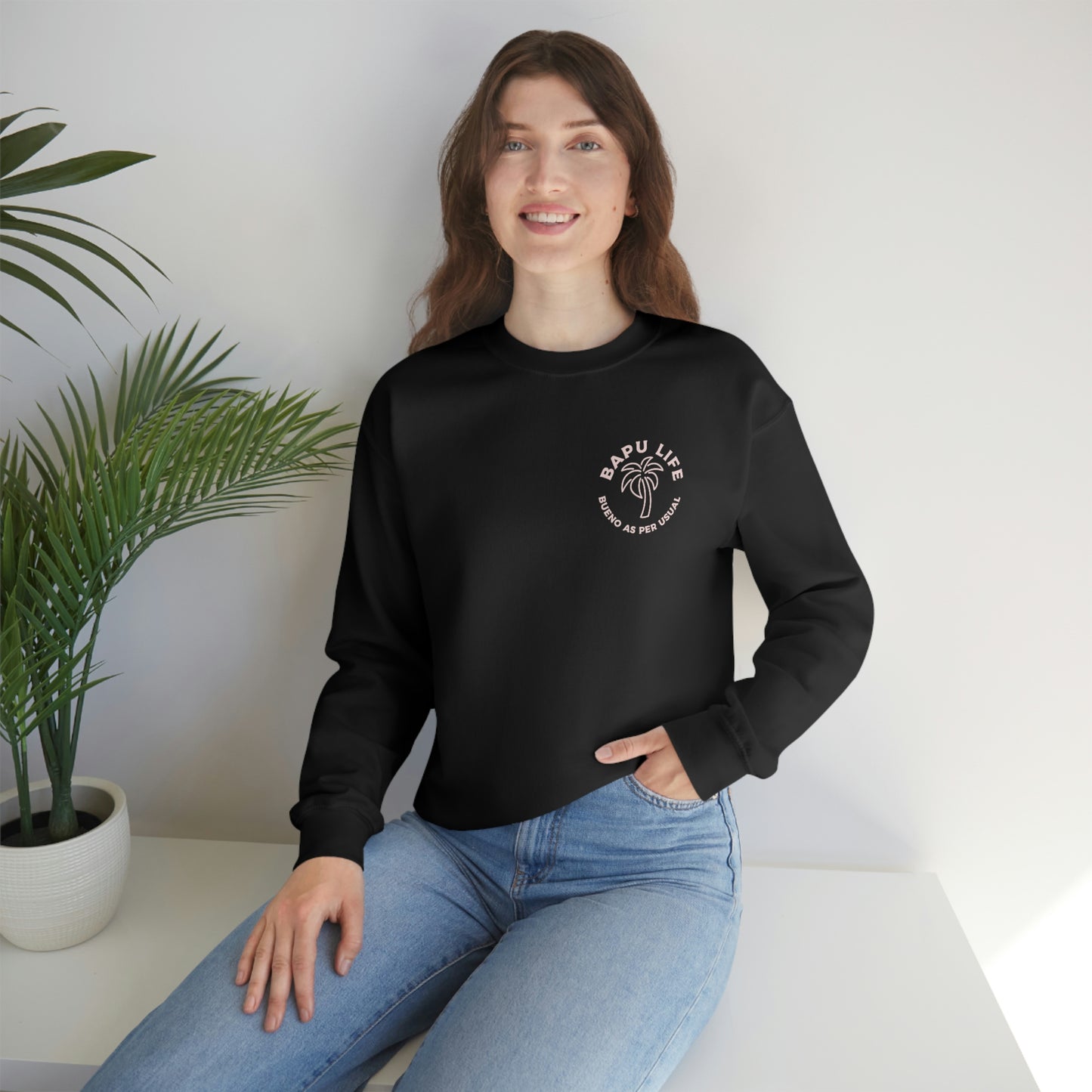 Stoked Buddha Crewneck - Logo Front