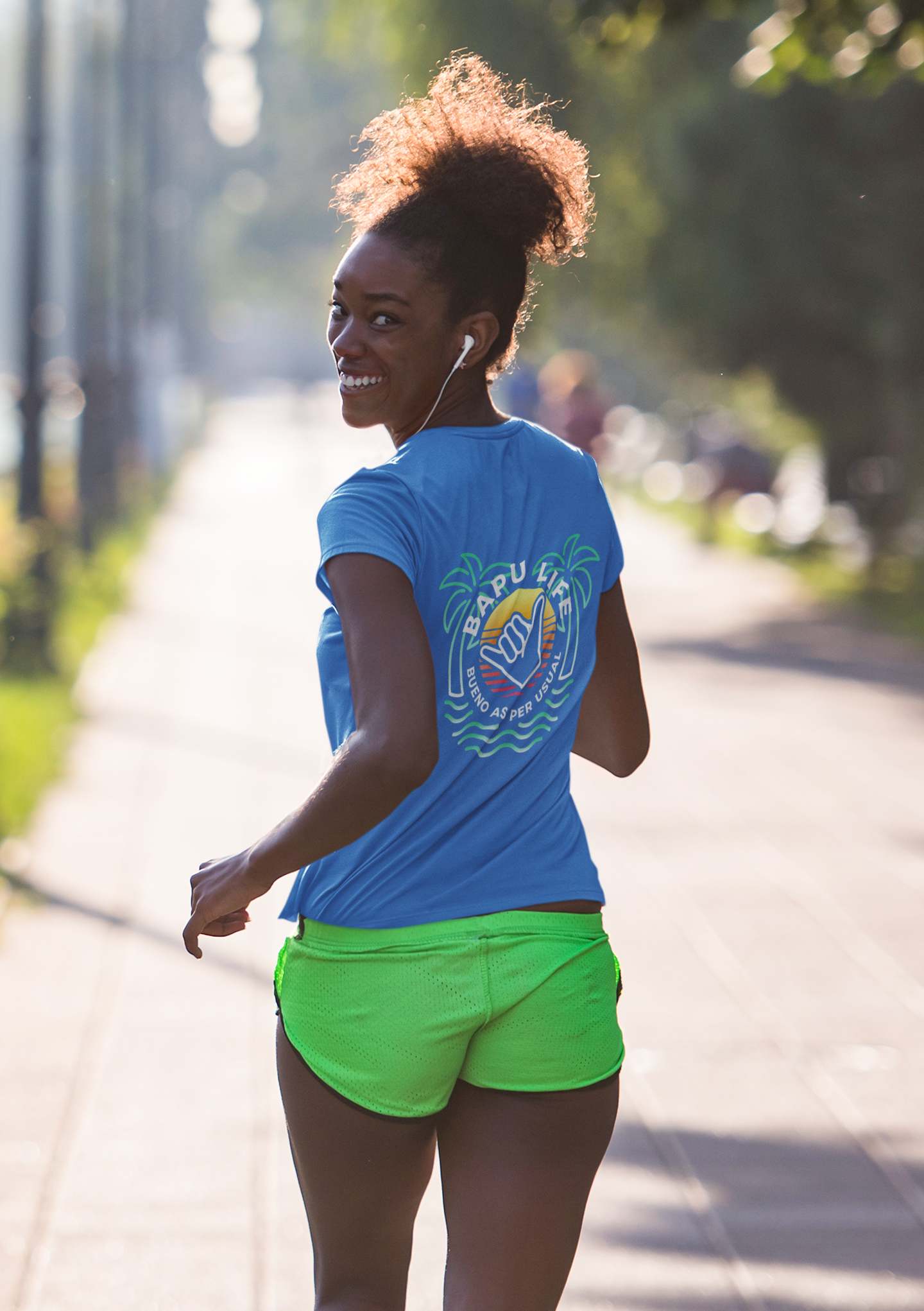 Shaka Women's T - Logo Front