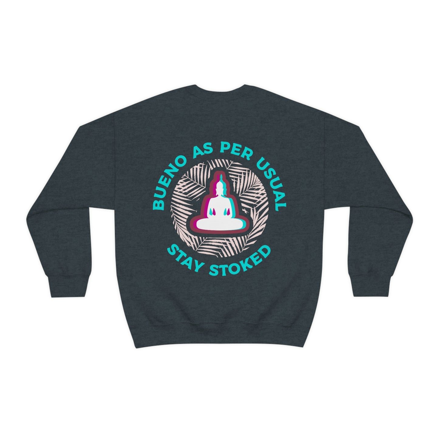 Stoked Buddha Crewneck - Logo Front