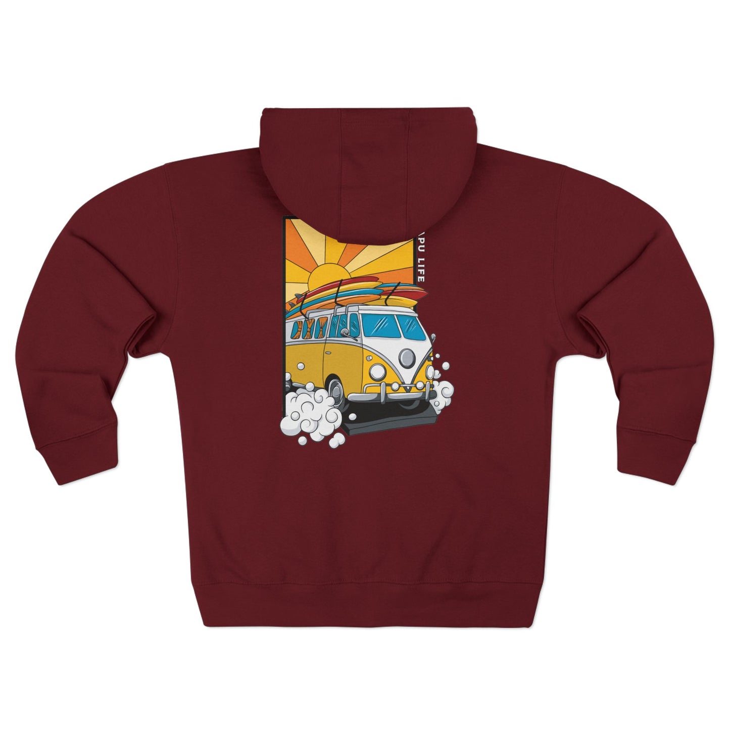 BAPU Bus ZUH (zip up hoodie)