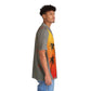 Surfing Sunset Hawaiian Shirt - gray
