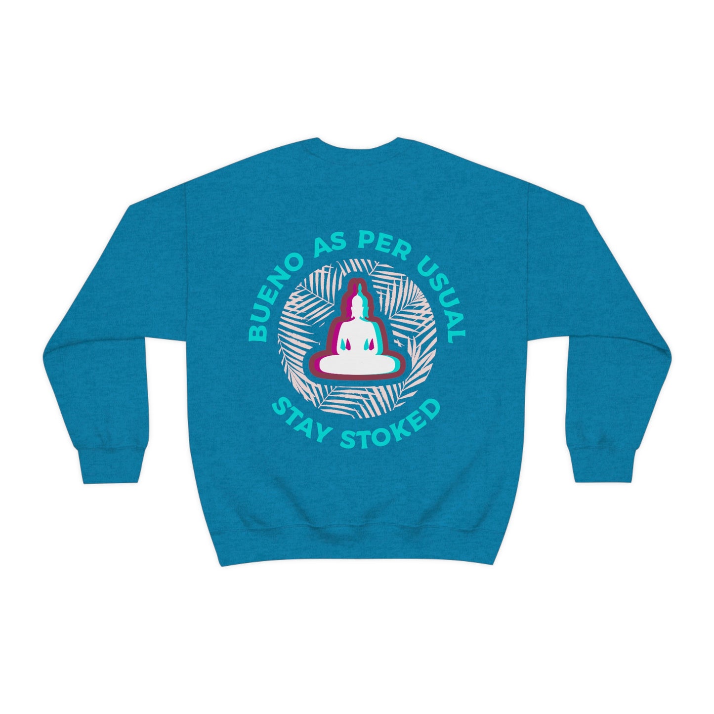 Stoked Buddha Crewneck - Logo Front