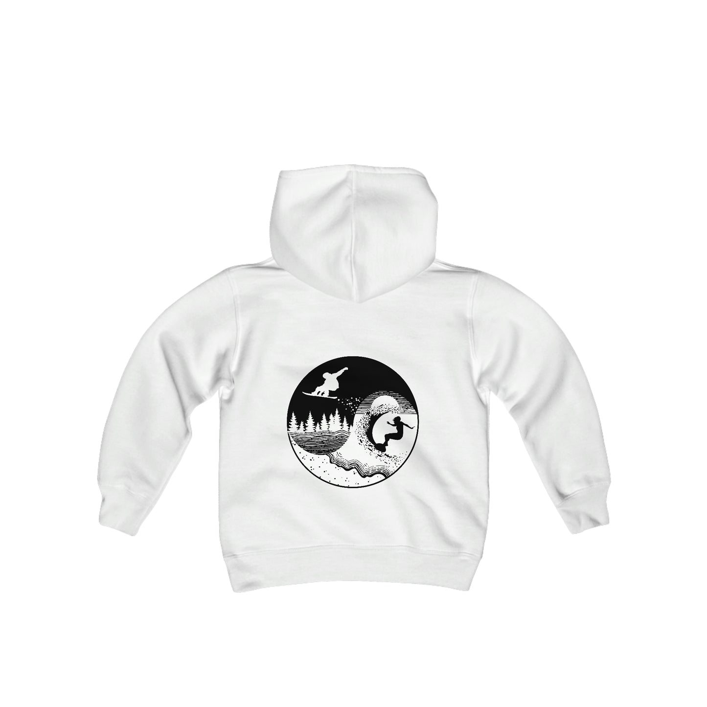 Two Worlds One Vibe Grom Hoodie