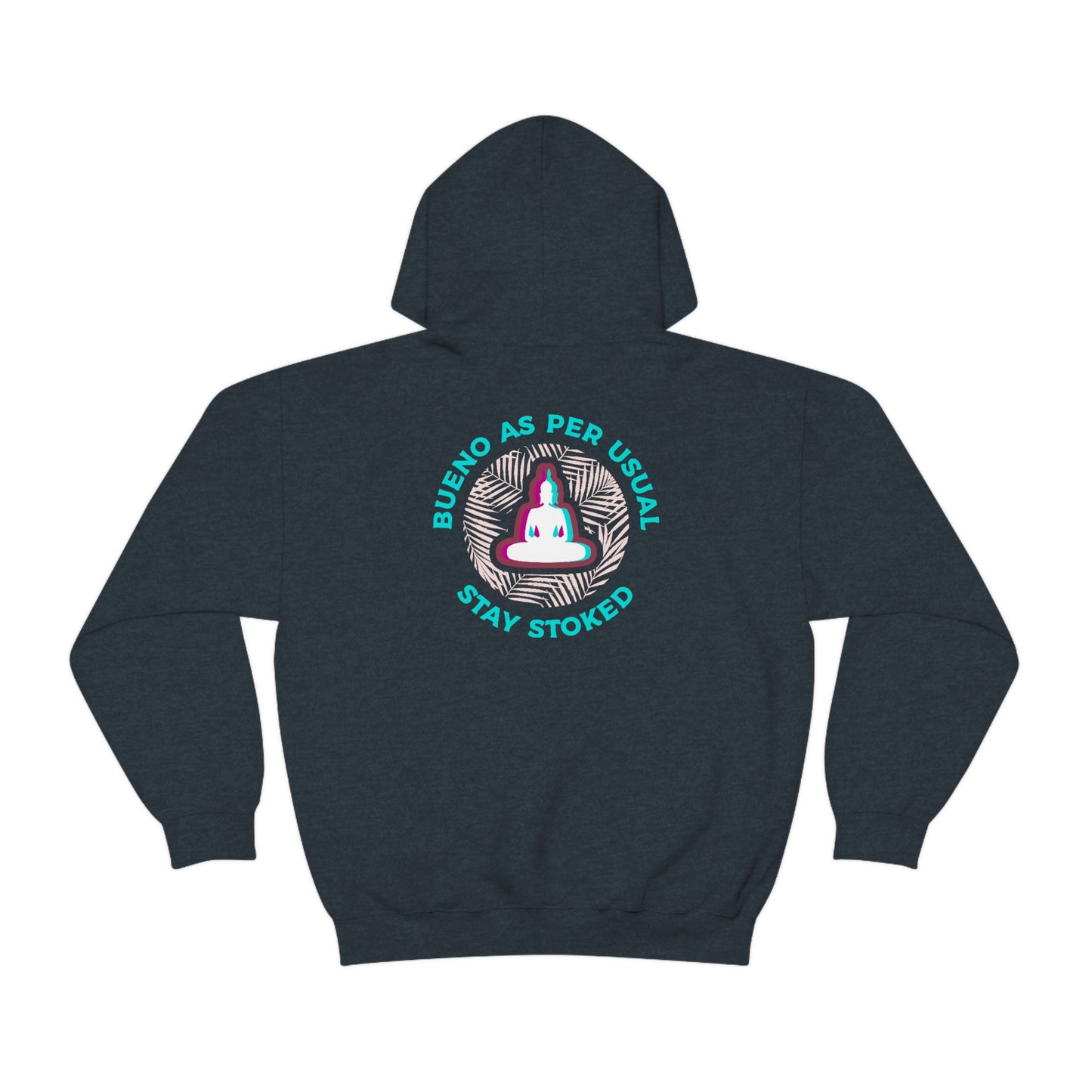 Stoked Buddha Hoodie - Logo Front