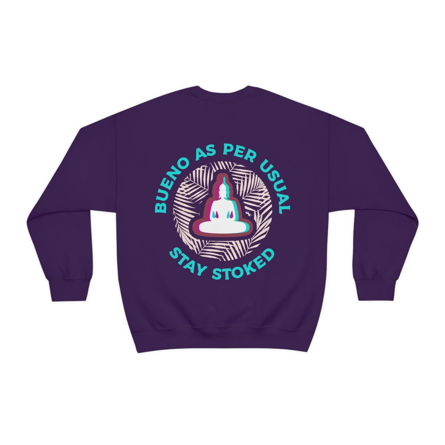 Stoked Buddha Crewneck - Logo Front