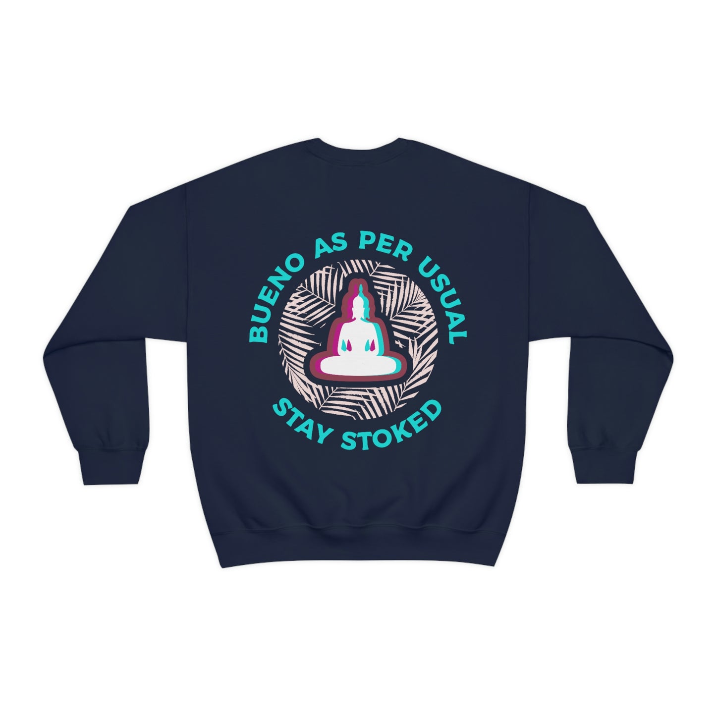 Stoked Buddha Crewneck - Logo Front