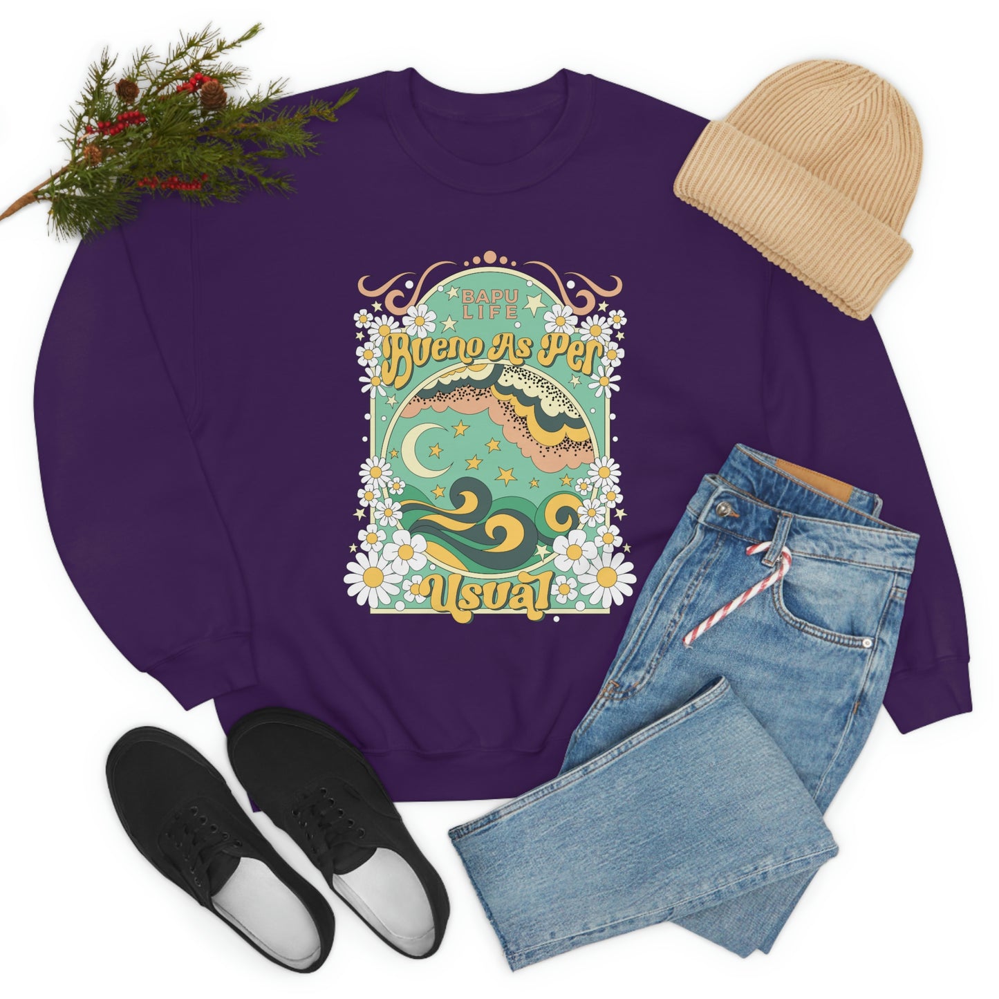 Twilight Swell Crewneck