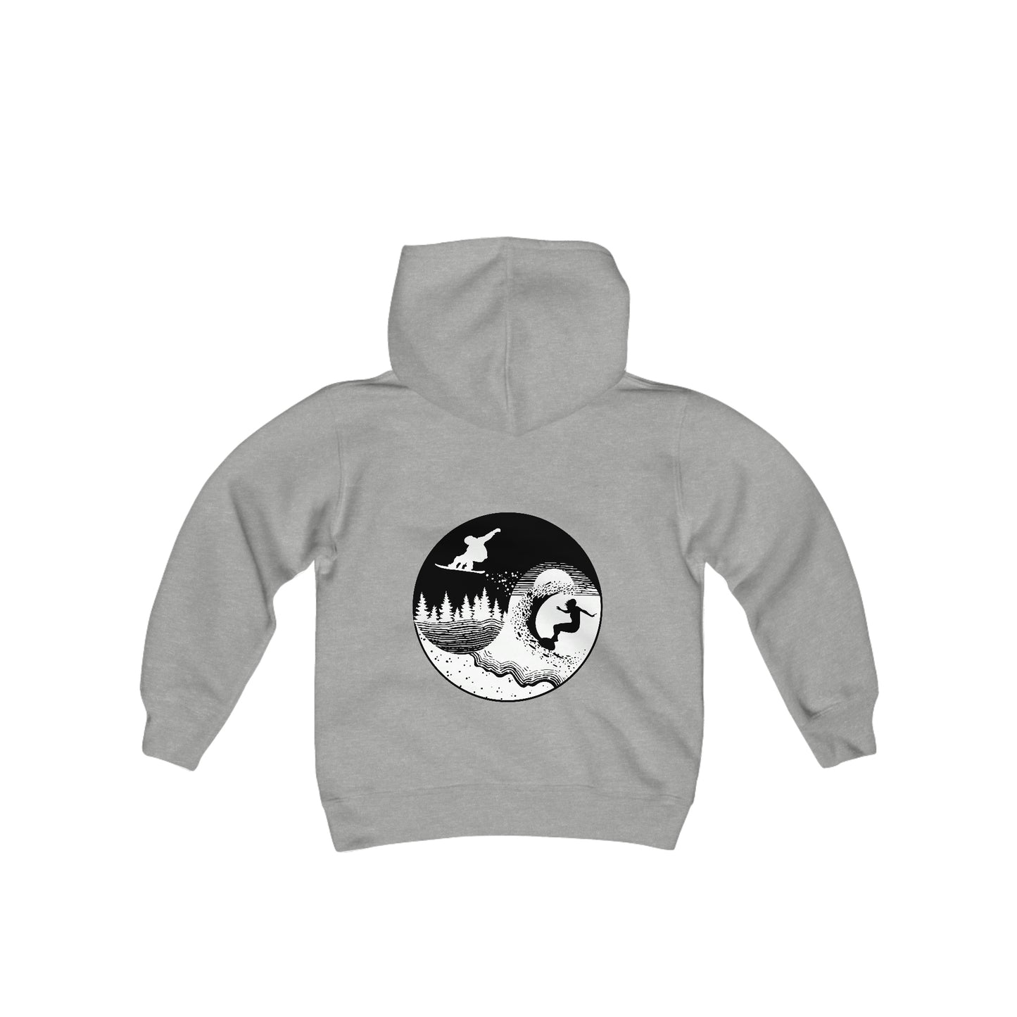 Two Worlds One Vibe Grom Hoodie