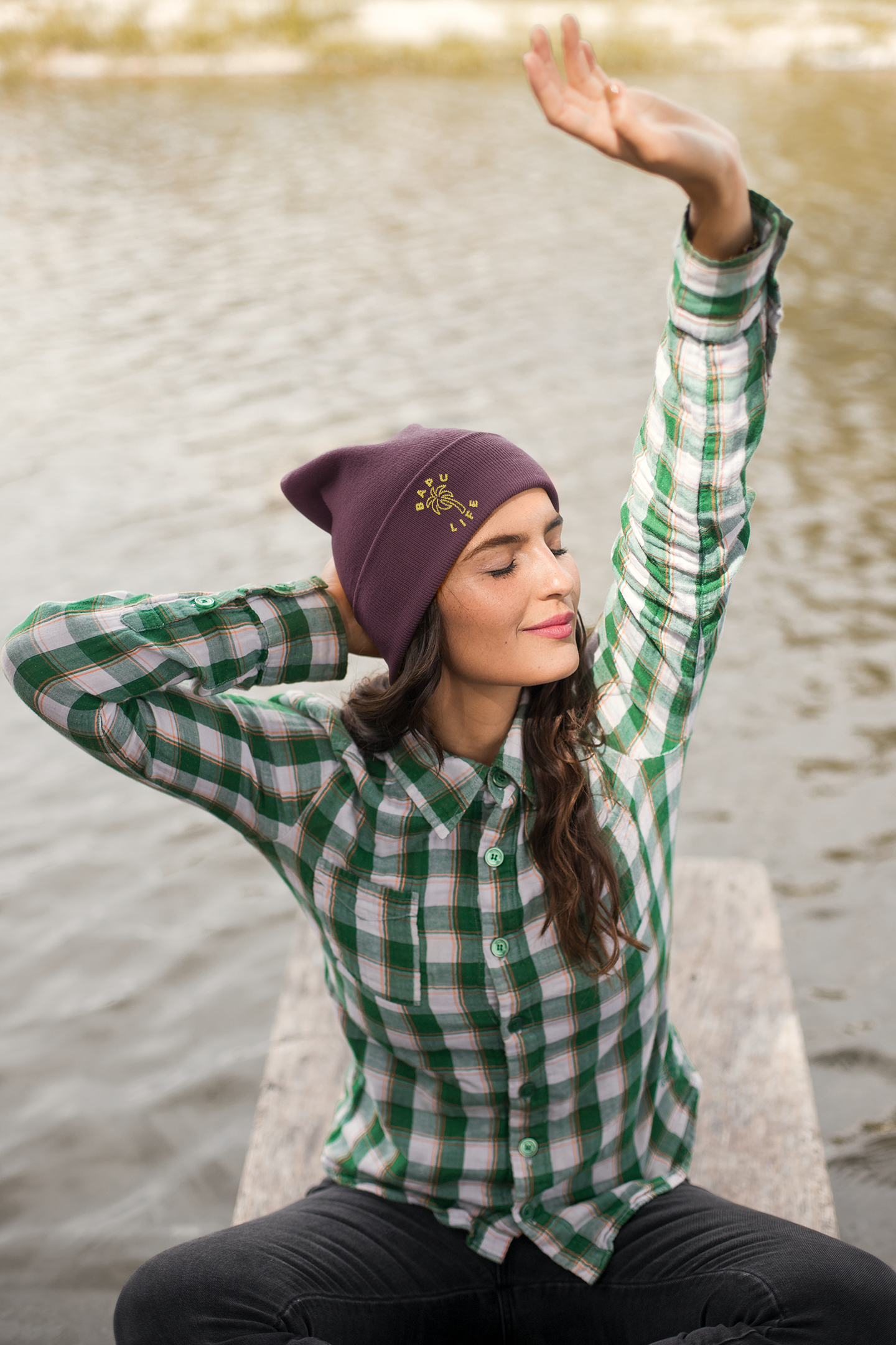 Palm Tree Beanie