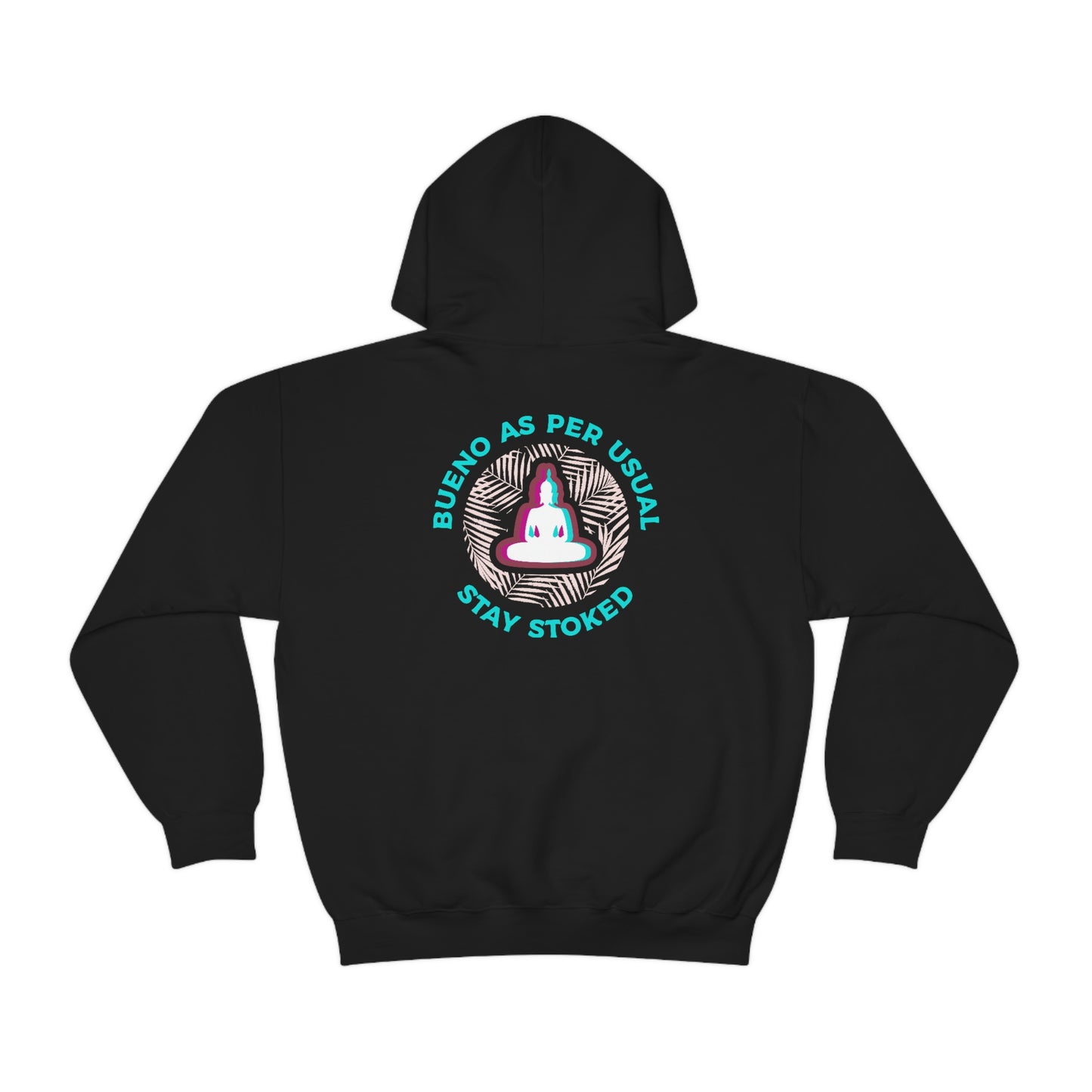 Stoked Buddha Hoodie - Logo Front